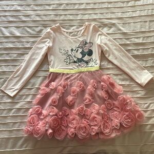 Disney Junior Minnie Mouse Dress - pink 4T, never worn